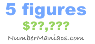 What does 5 figures mean? - Number Maniacs